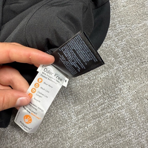 PacSafe Transit Jacket Mens Medium Black Full Zip Anti Theft Pocket Travel - Picture 6 of 7